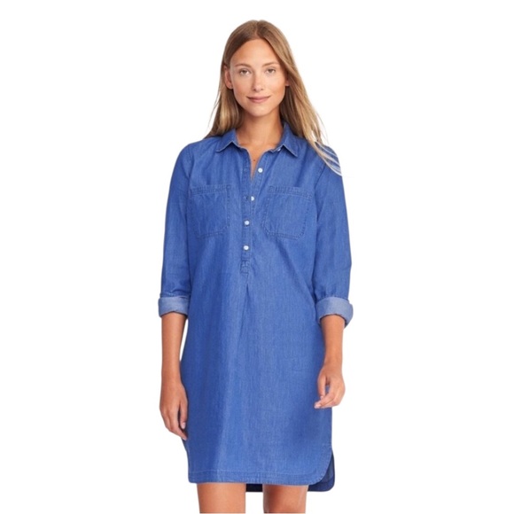 Old Navy Other - Old Navy denim chambray shirt dress